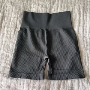 Amazon. Biker shorts. Grey